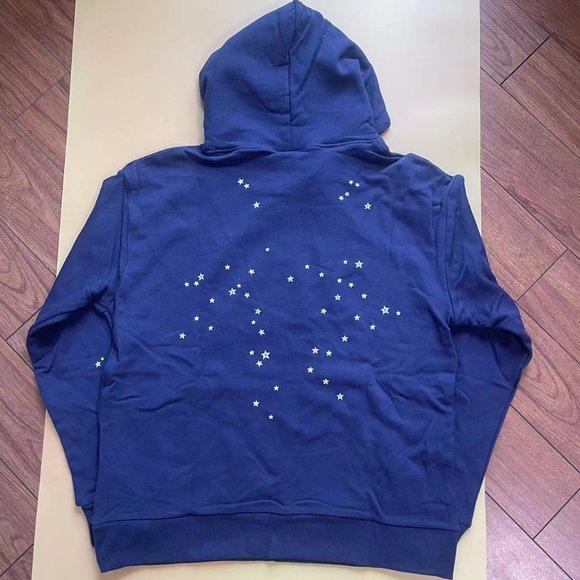 Sp5der Hoodie Navy Atlanta - Picture 7 of 12